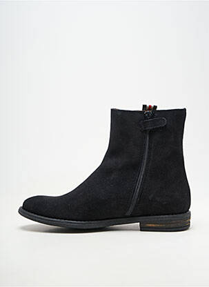 Bottines/boots nubuck talon plat jusqu'à 3cm noir ACEBOS femme