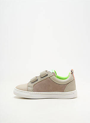 Baskets nubuck bout rond gris ACEBOS garçon