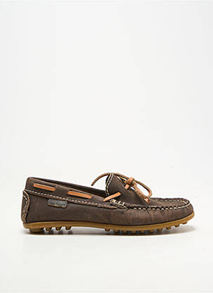 Mocassins bout rond bout rond marron HUSH PUPPIES garçon