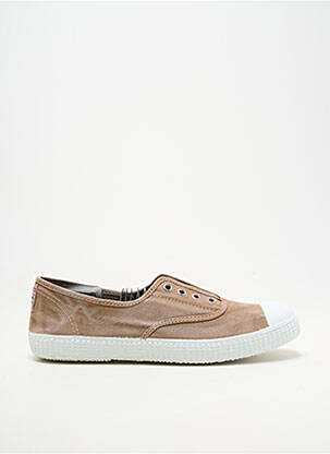 Baskets fermeture lacets chiquet beige CIENTA fille