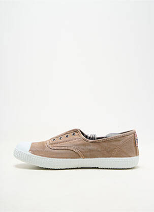 Baskets fermeture lacets chiquet beige CIENTA fille