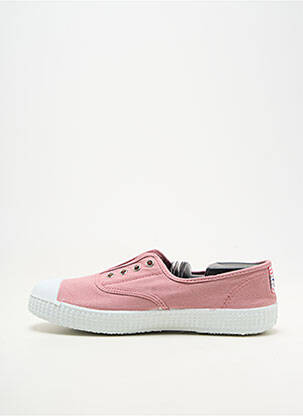 Baskets fermeture lacets chiquet rose CIENTA fille