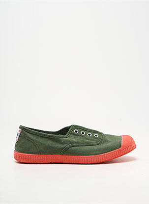 Baskets fermeture lacets chiquet vert CIENTA fille