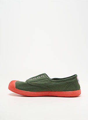 Baskets fermeture lacets chiquet vert CIENTA fille