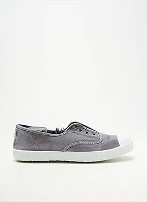 Baskets fermeture lacets chiquet gris CIENTA fille