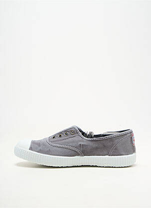 Baskets fermeture lacets chiquet gris CIENTA fille