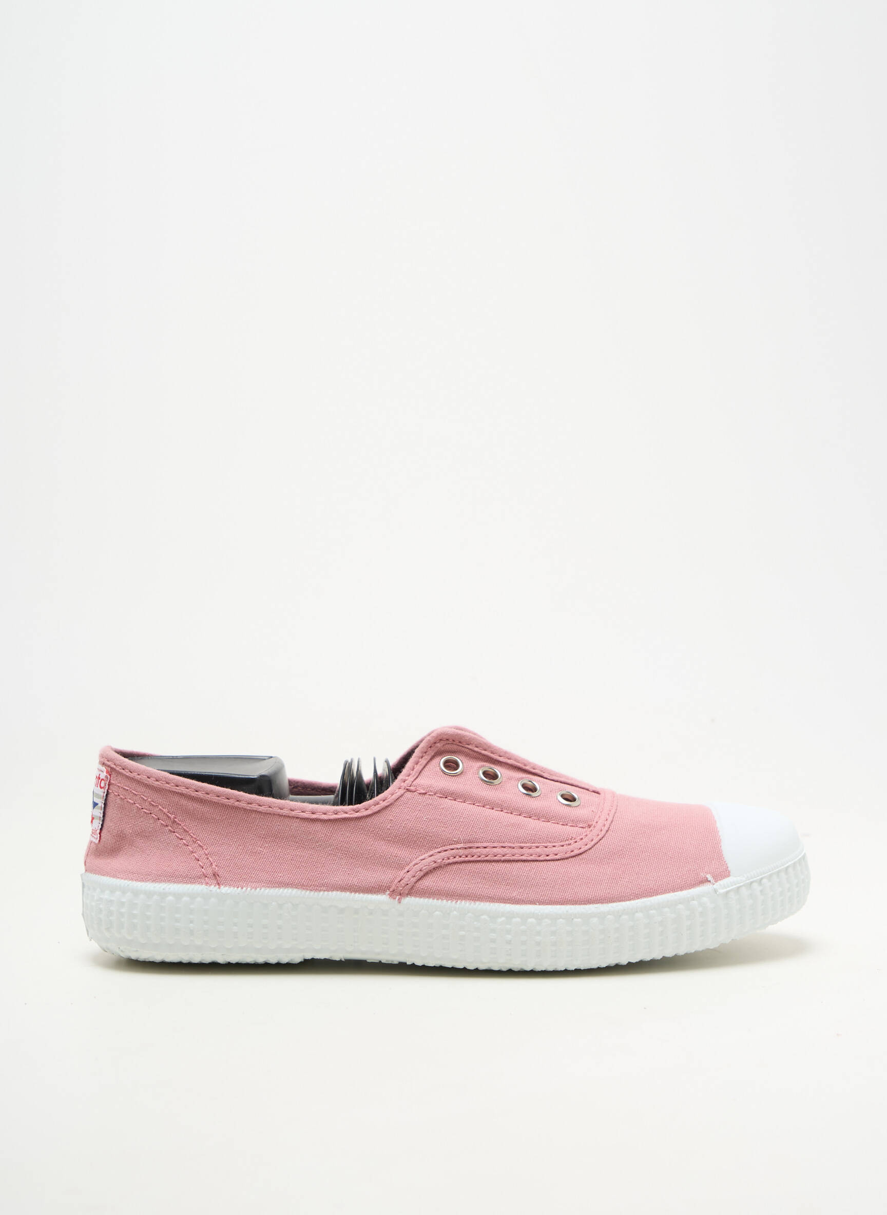 Baskets fermeture lacets chiquet rose CIENTA fille