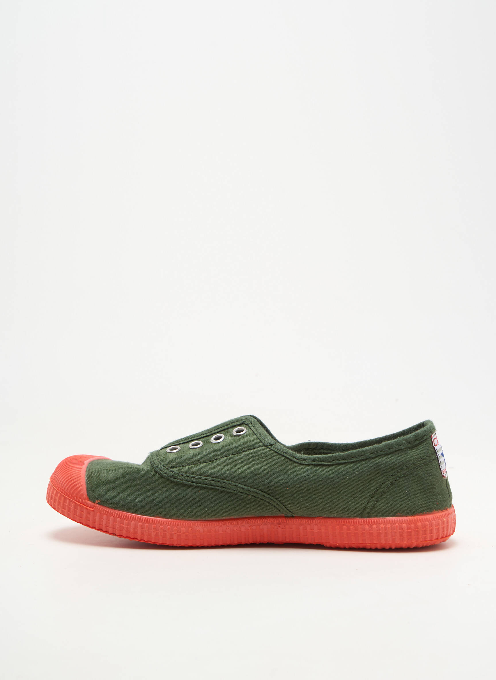 Baskets fermeture lacets chiquet vert CIENTA fille