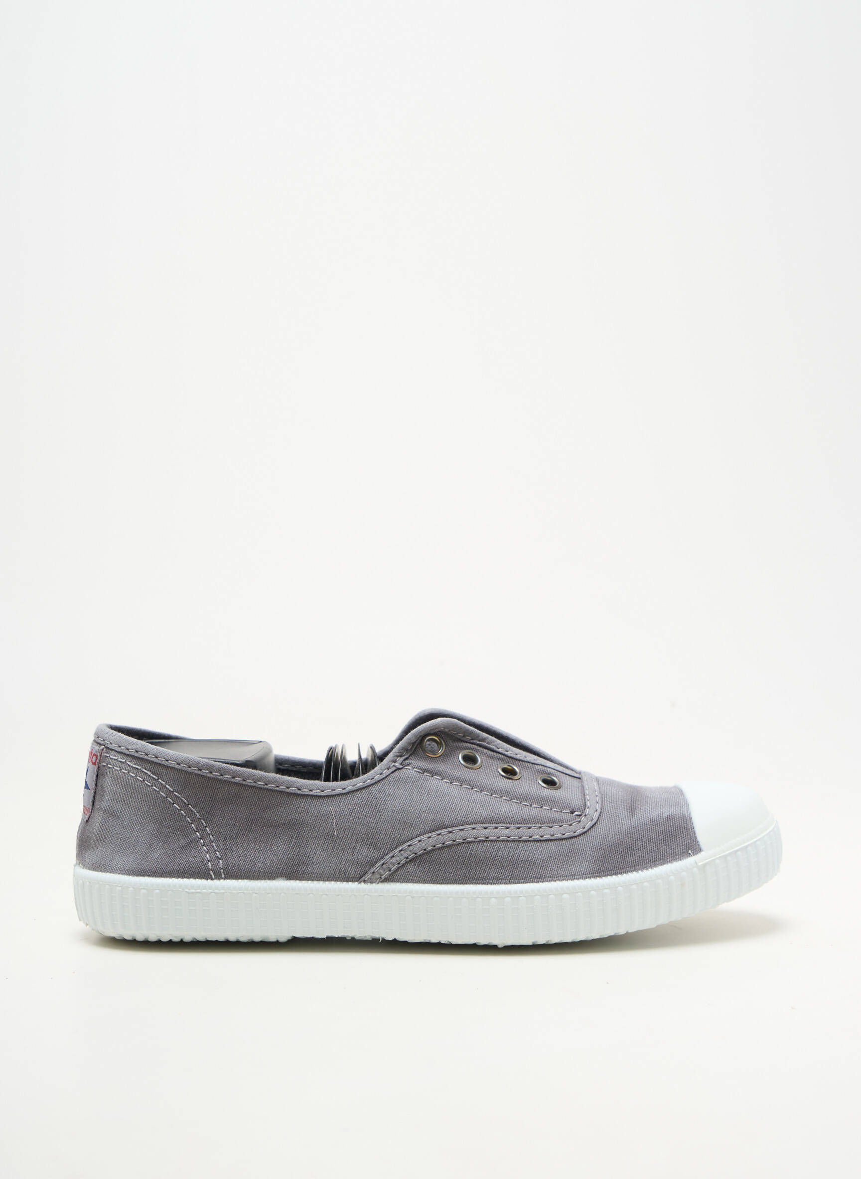 Baskets fermeture lacets chiquet gris CIENTA fille