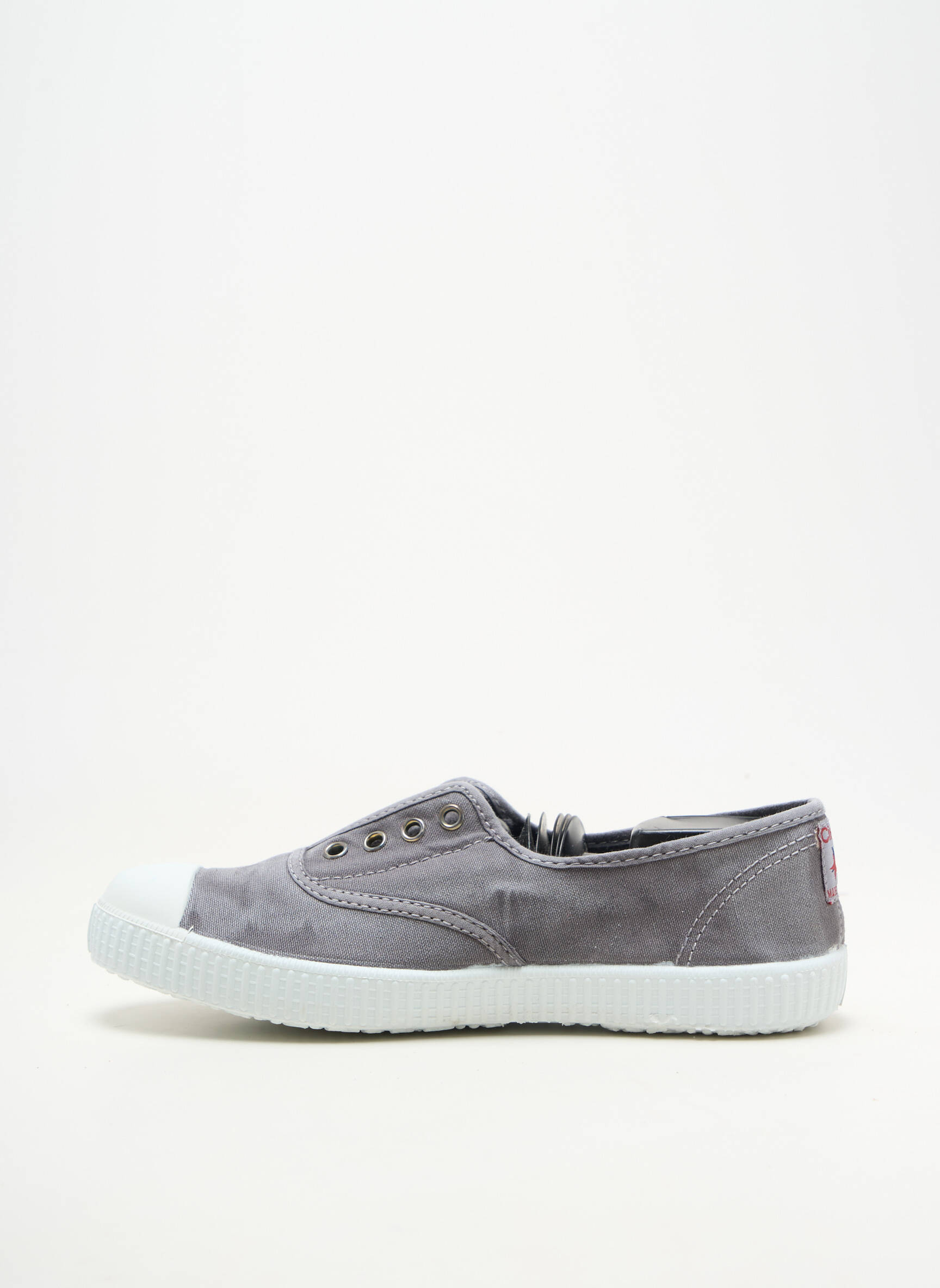 Baskets fermeture lacets chiquet gris CIENTA fille