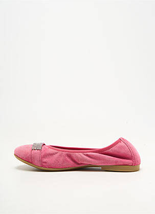 Ballerines chiquet chiquet rose REQINS fille