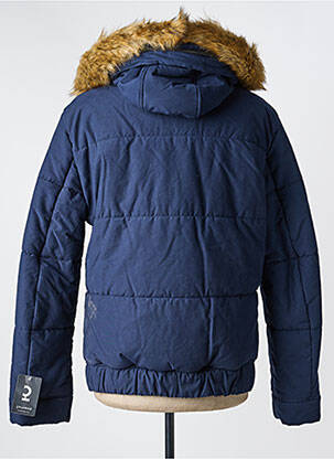Parka manches longues sans capuche bleu CALAMAR homme