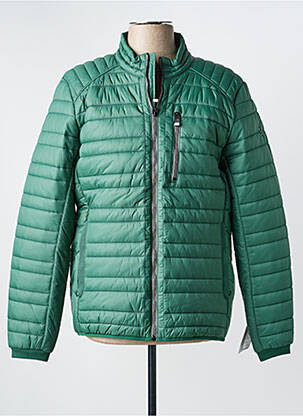 Doudoune manches longues sans capuche vert CALAMAR homme