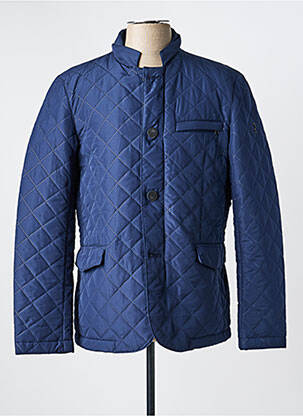 Doudoune manches longues sans capuche bleu CALAMAR homme