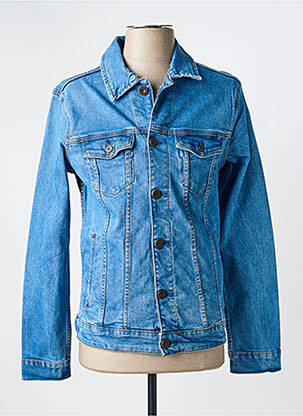 Veste casual fermeture boutonnée sur le devant bleu TIFFOSI homme