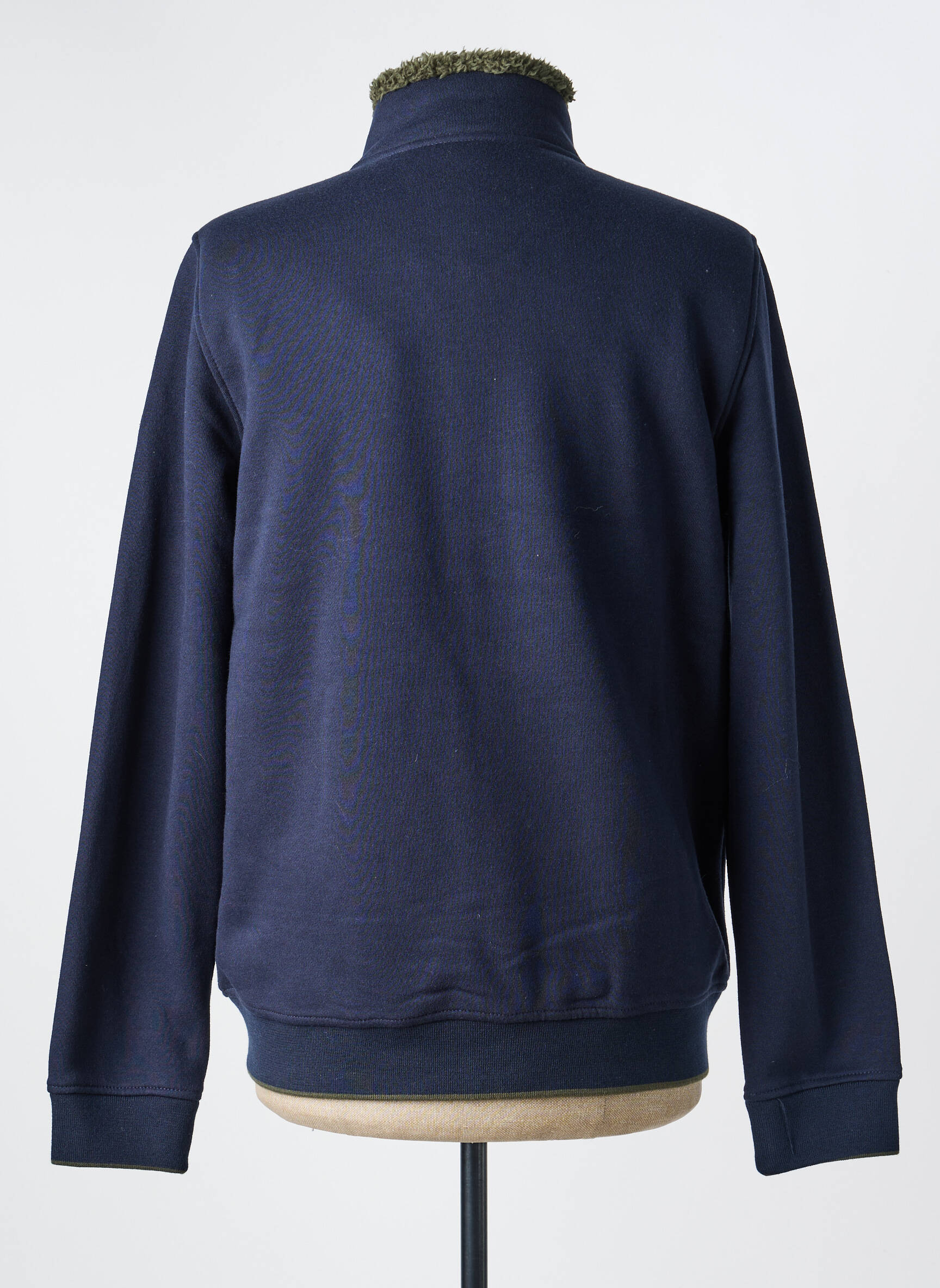 Veste casual resserrée sur le bas bleu ELLE EST OU LA MER homme