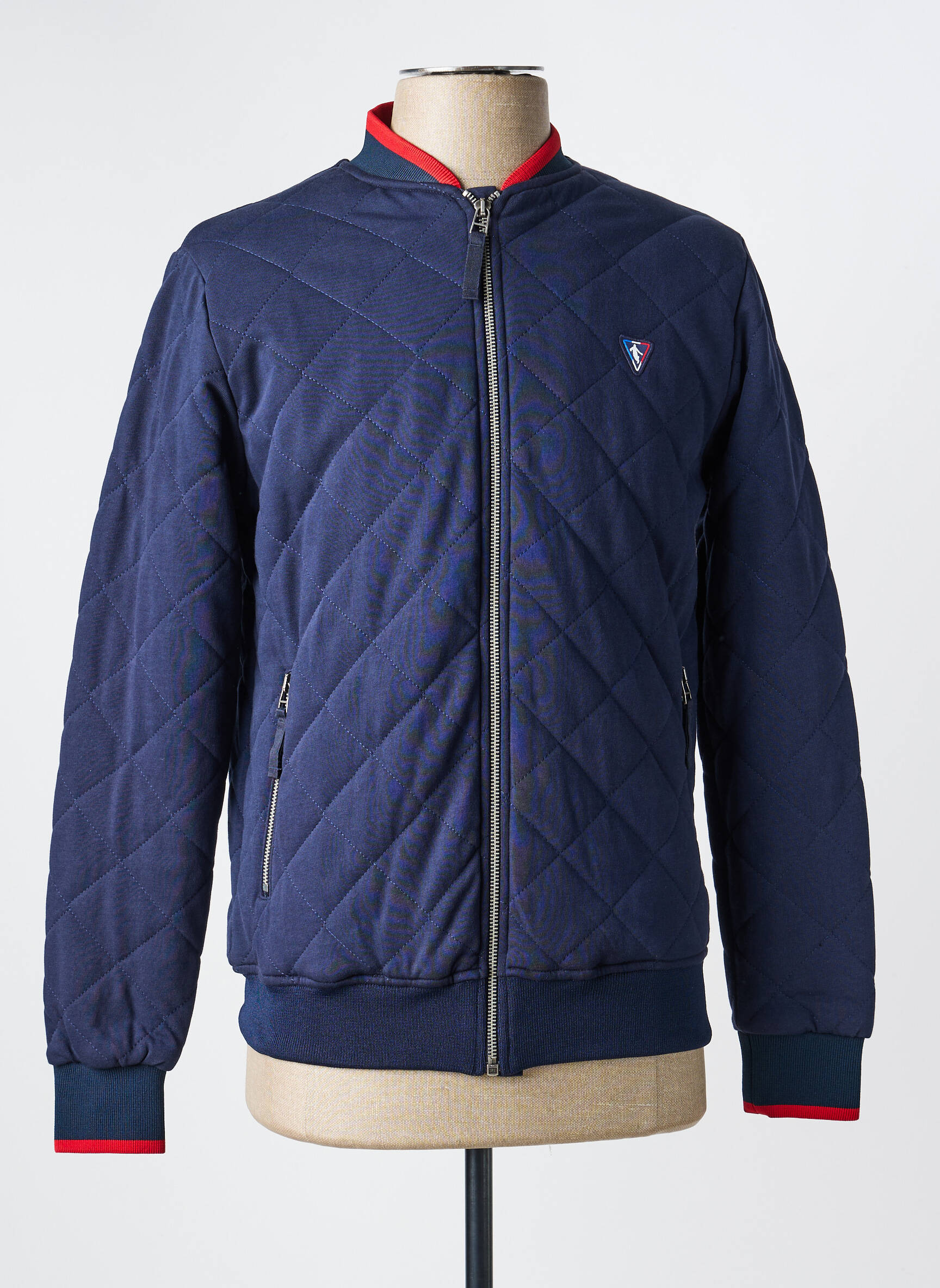 Veste casual resserrée sur le bas bleu CAMBERABERO homme