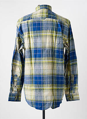 Chemise manches longues imprimé fantaisie bleu REDMOND homme