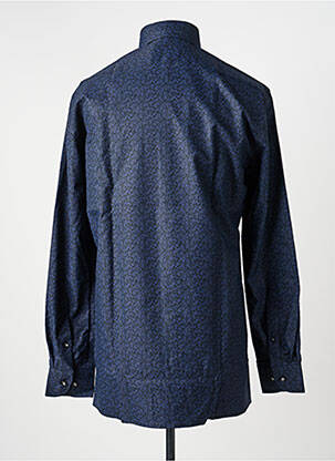 Chemise manches longues imprimé fantaisie bleu MARVELIS homme