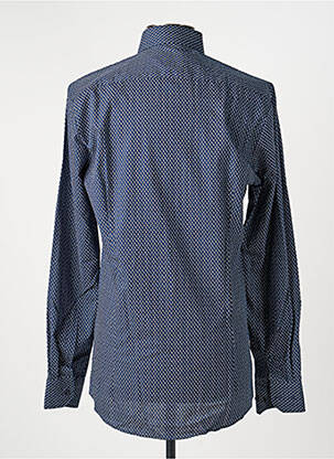 Chemise manches longues imprimé fantaisie bleu MARVELIS homme