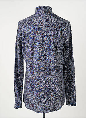 Chemise manches longues manches longues bleu MARVELIS homme