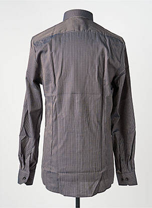 Chemise manches longues imprimé fantaisie gris MARVELIS homme