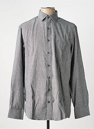 Chemise manches longues imprimé fantaisie gris REDMOND homme