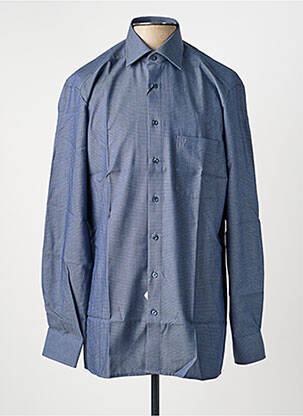 Chemise manches longues imprimé fantaisie bleu MARVELIS homme