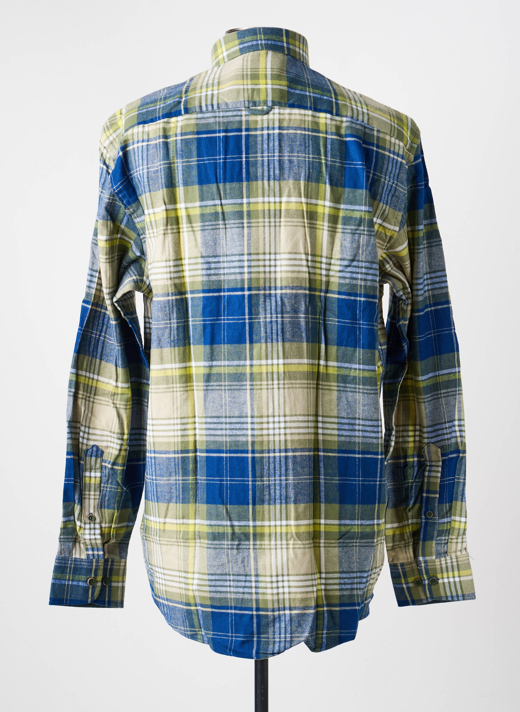 Chemise manches longues imprimé fantaisie bleu REDMOND homme