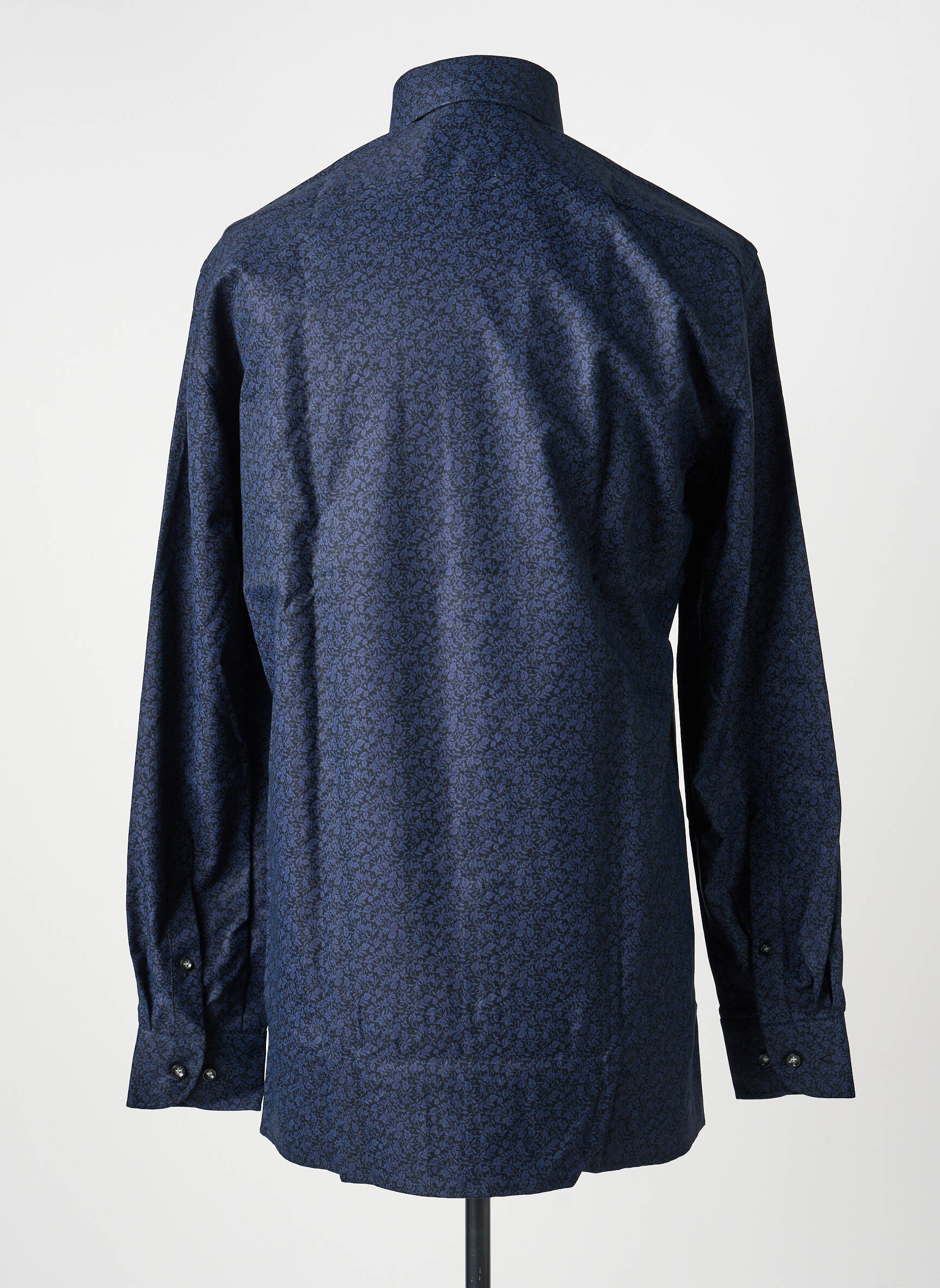 Chemise manches longues imprimé fantaisie bleu MARVELIS homme