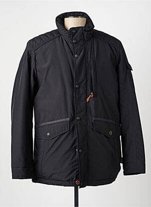 Doudoune manches longues sans capuche noir CALAMAR homme