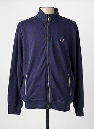 Veste casual resserrée sur le bas bleu OCEAN SPIRIT homme