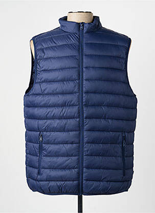 Doudoune poches sans capuche bleu TIFFOSI homme