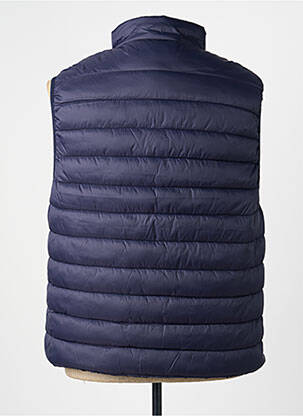 Doudoune poches sans capuche bleu fonce TIFFOSI homme
