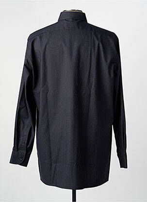 Chemise manches longues poches noir MARVELIS homme