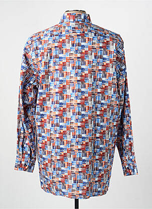 Chemise manches longues poches bleu MARVELIS homme
