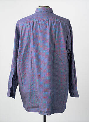 Chemise manches longues poches bleu MARVELIS homme