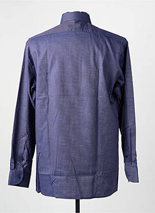 Chemise manches longues poches bleu MARVELIS homme