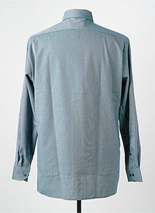Chemise manches longues poches vert MARVELIS homme
