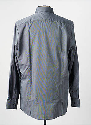 Chemise manches longues coupe cintrée gris MARVELIS homme