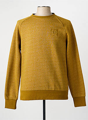 Sweat-shirt stretch manches longues vert NO EXCESS homme