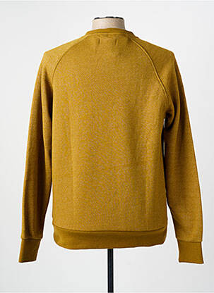 Sweat-shirt stretch manches longues vert NO EXCESS homme
