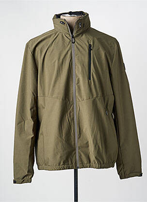 Coupe-vent poches a capuche vert NO EXCESS homme