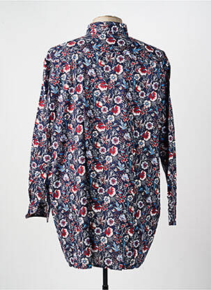 Chemise manches longues coupe droite bleu MARVELIS homme