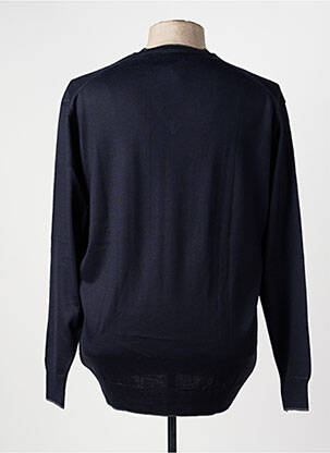 Pull col v manches longues noir CAP 10 TEN homme