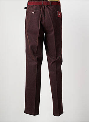 Pantalon chino poches taille normale marron PIONEER homme
