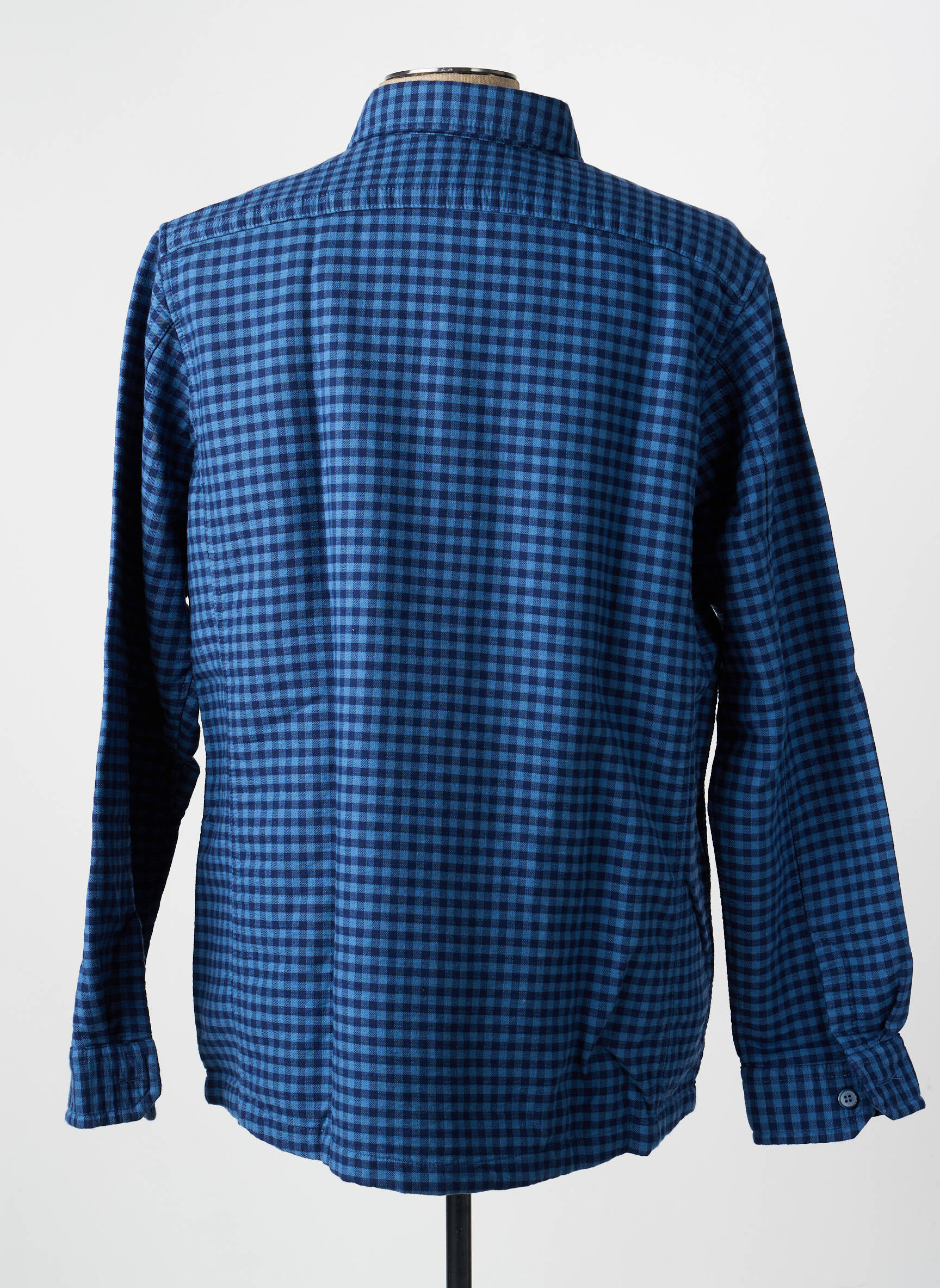 Chemise manches longues poches bleu MARVELIS homme