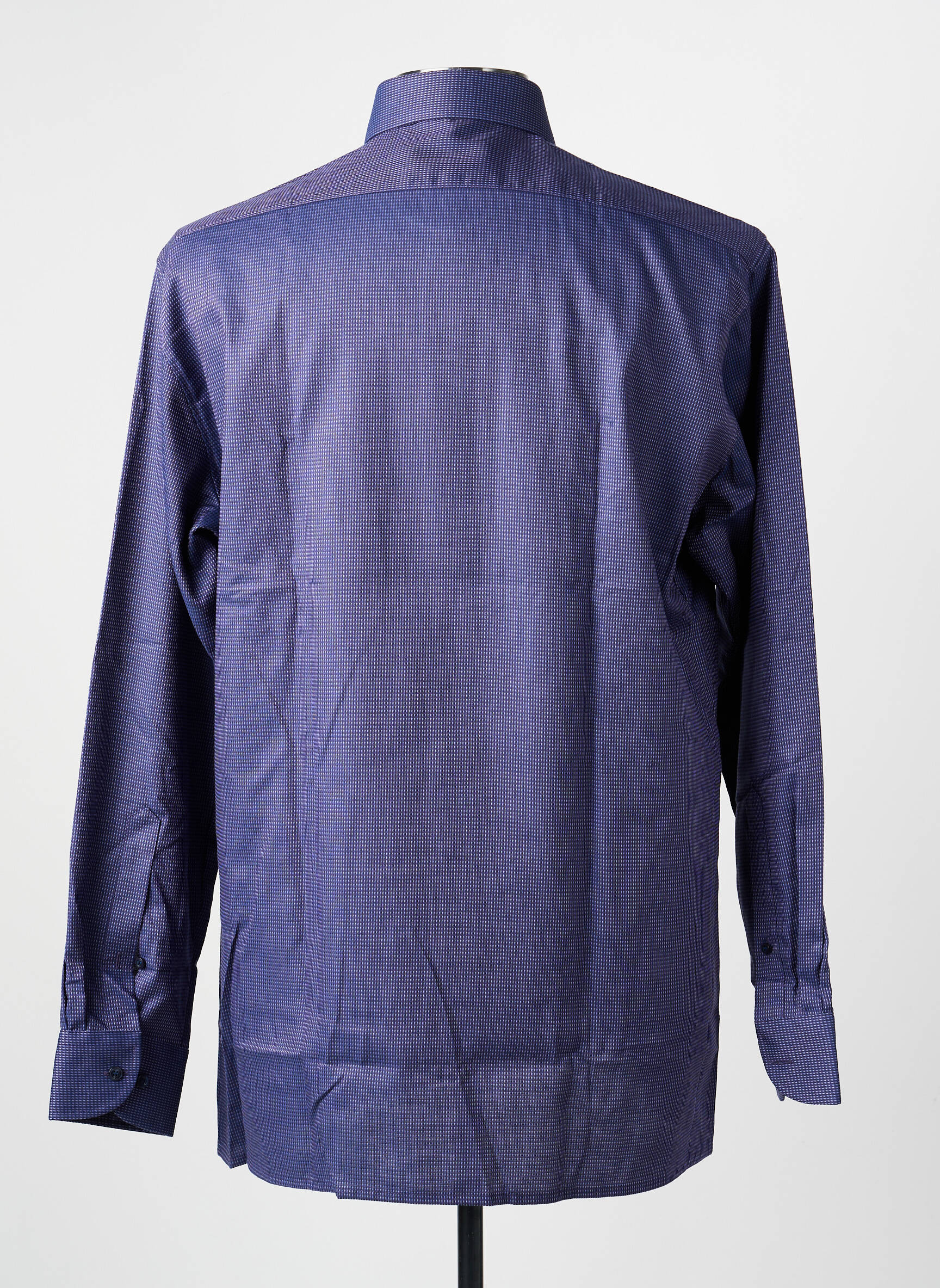 Chemise manches longues poches bleu MARVELIS homme