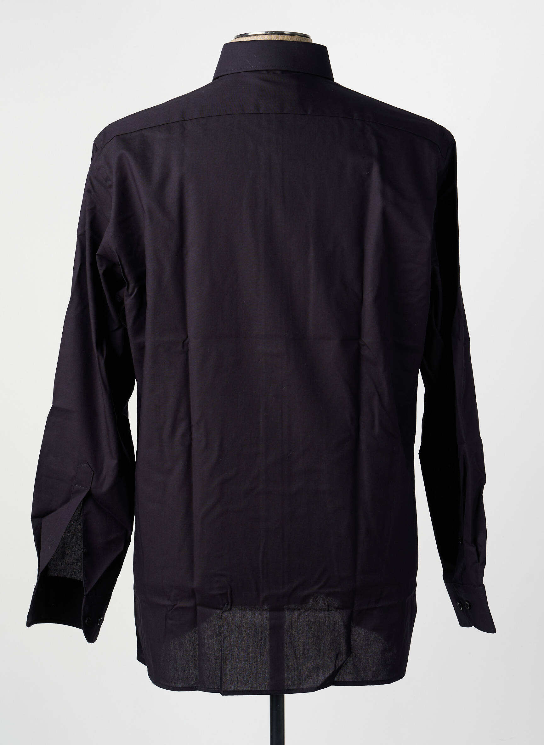 Chemise manches longues poches noir MARVELIS homme