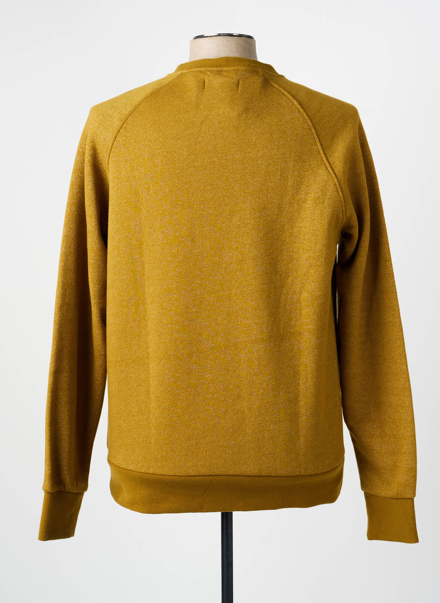 Sweat-shirt stretch manches longues vert NO EXCESS homme